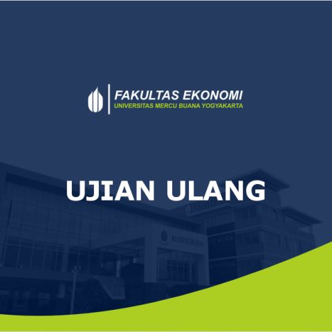 Jadwal Ujian Ulang  - Semester Gasal TA 2024-2025