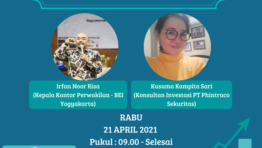 Webinar Pasar Modal : Mengenal Saham Lebih Dekat