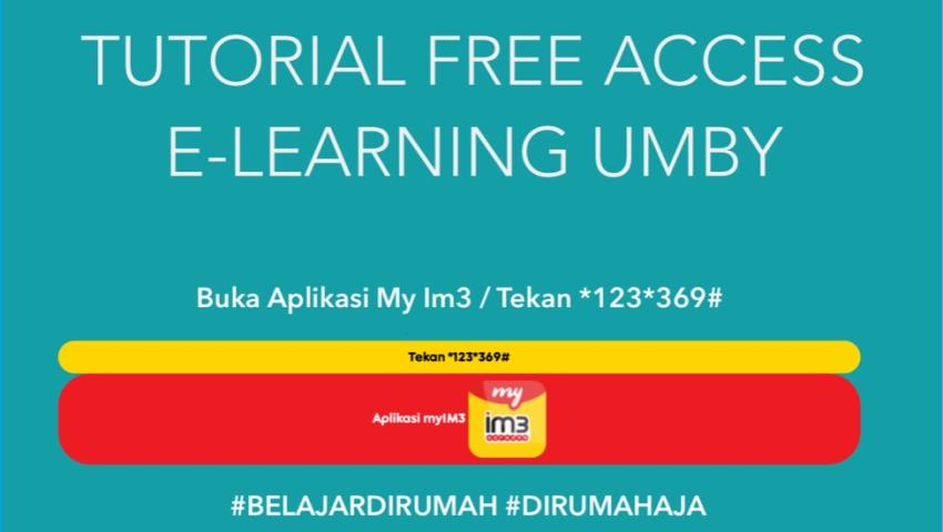 TUTORIAL FREE ACCESS E-LEARNING UMBY