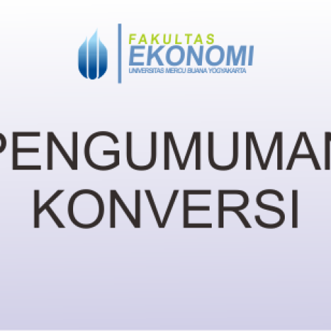 Pengumuman Konversi Mahasiswa