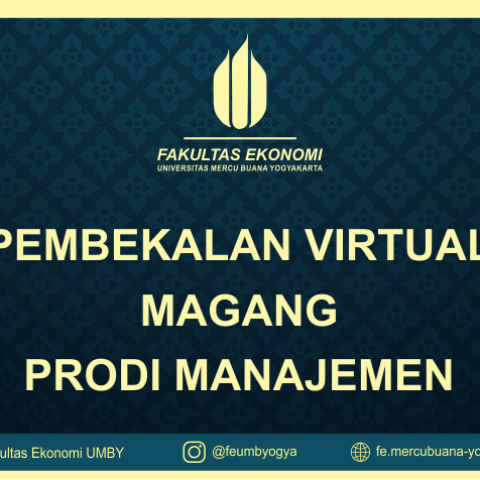 PEMBEKALAN VIRTUAL MAGANG PRODI MANAJEMEN