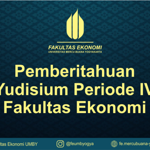 Pemberitahuan Yusisium IV Fakultas Ekonomi