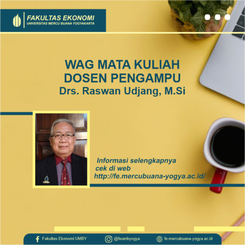 WAG MATA KULIAH DOSEN PENGAMPU Drs. Raswan Udjang, M.Si