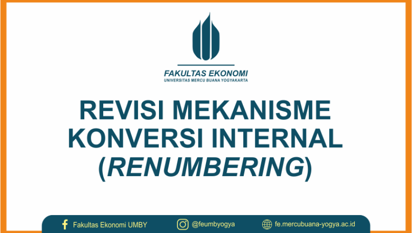 SK Rektor Revisi Mekanisme Konversi Internal dan Penundaan Bagi Mahasiswa yang Menyeleseikan Perkuliahan Dalam 1 Semester Berikutnya