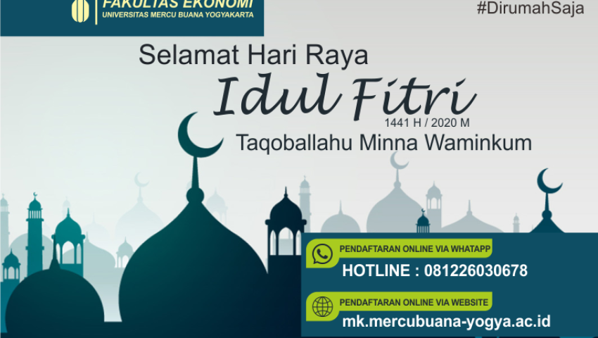 Selamat Hari Raya Idul Fitri 1441H