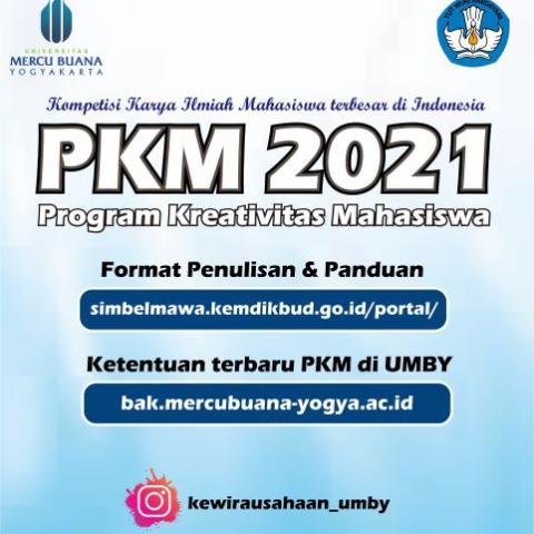 PROGRAM KREATIVITAS MAHASISWA (PKM) 2021