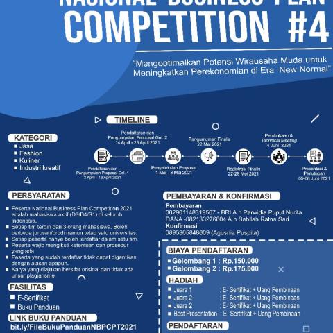 National Business Plan Competition #4