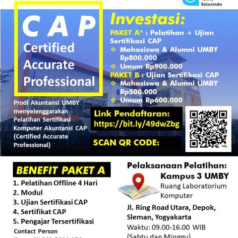 PELATIHAN DAN SERTIFIKASI - CERTIFIED ACCURATE PROFESSIONAL