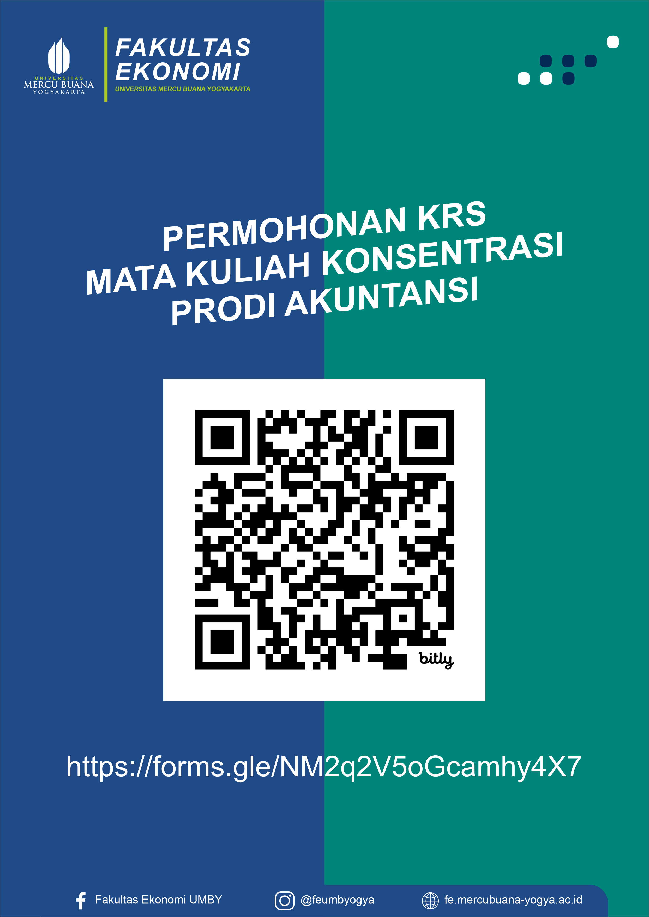 Permohonan KRS Makul Konsentrasi Prodi Akuntansi