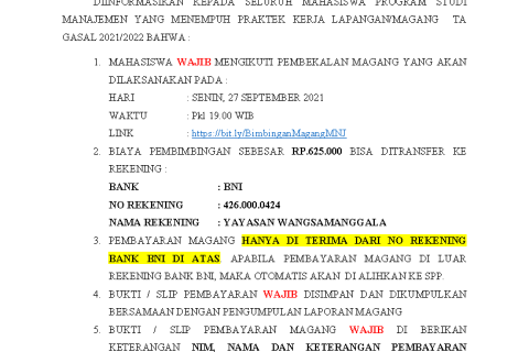 PENGUMUMAN PEMBIMBING PRAKTEK KERJA LAPANGAN MANAJEMEN GASAL 20212022_Page_1